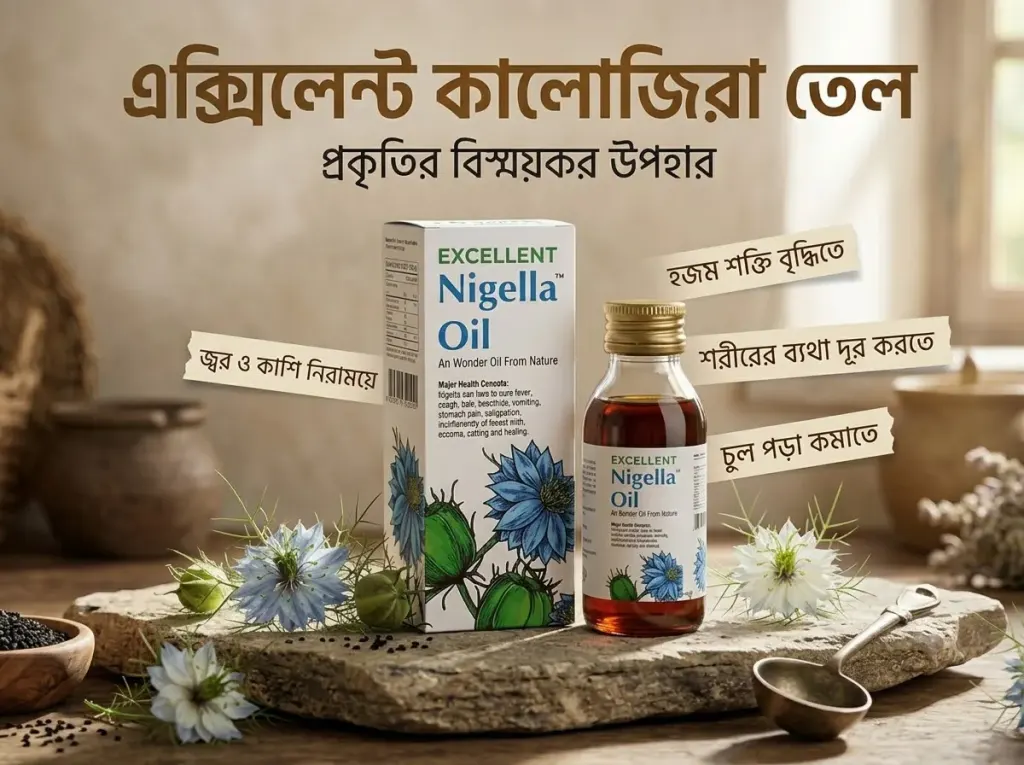 এক্সিলেন্ট কালোজিরা তেল (Excellent Nigella Oil)