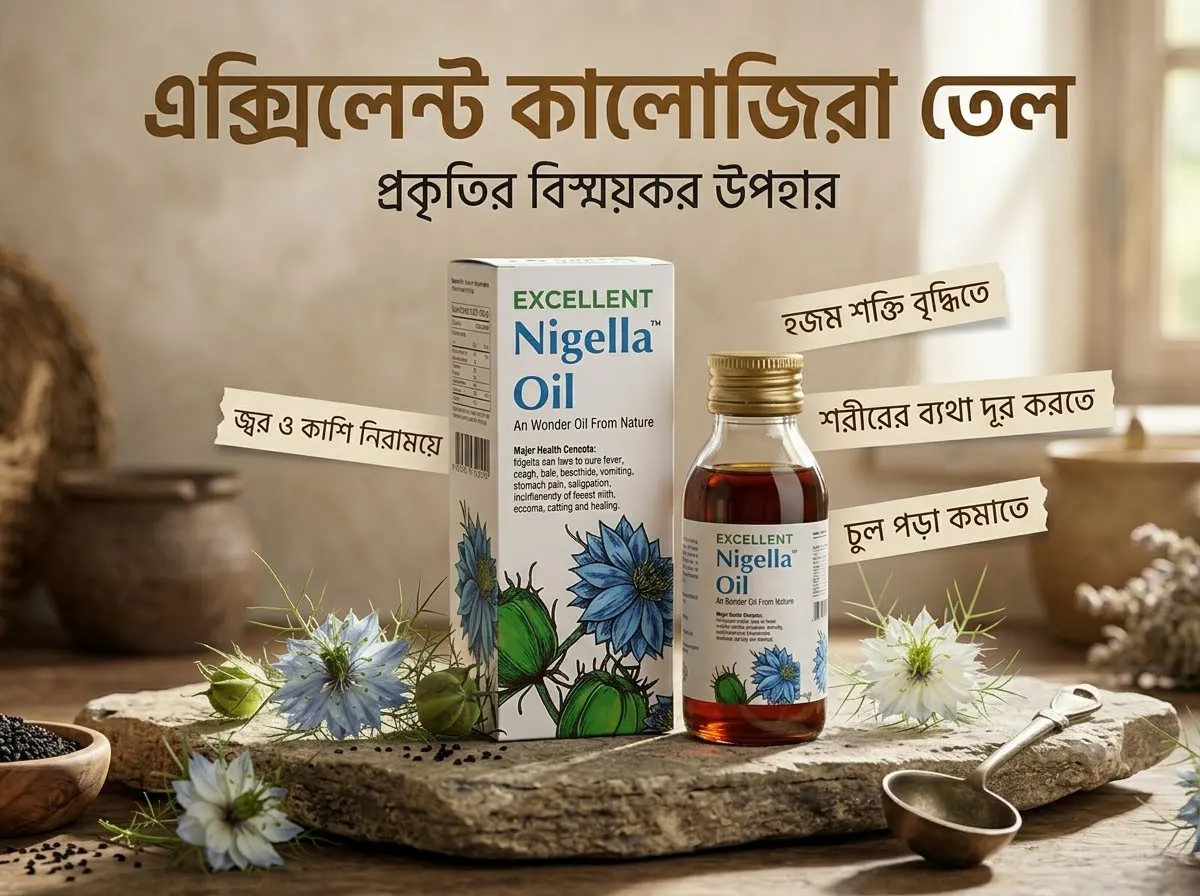 এক্সিলেন্ট কালোজিরা তেল (Excellent Nigella Oil)